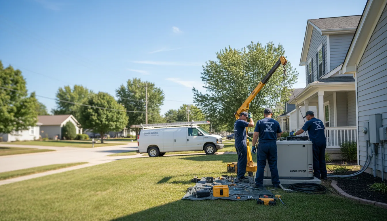 Generator Installation in Crozier, VA near me